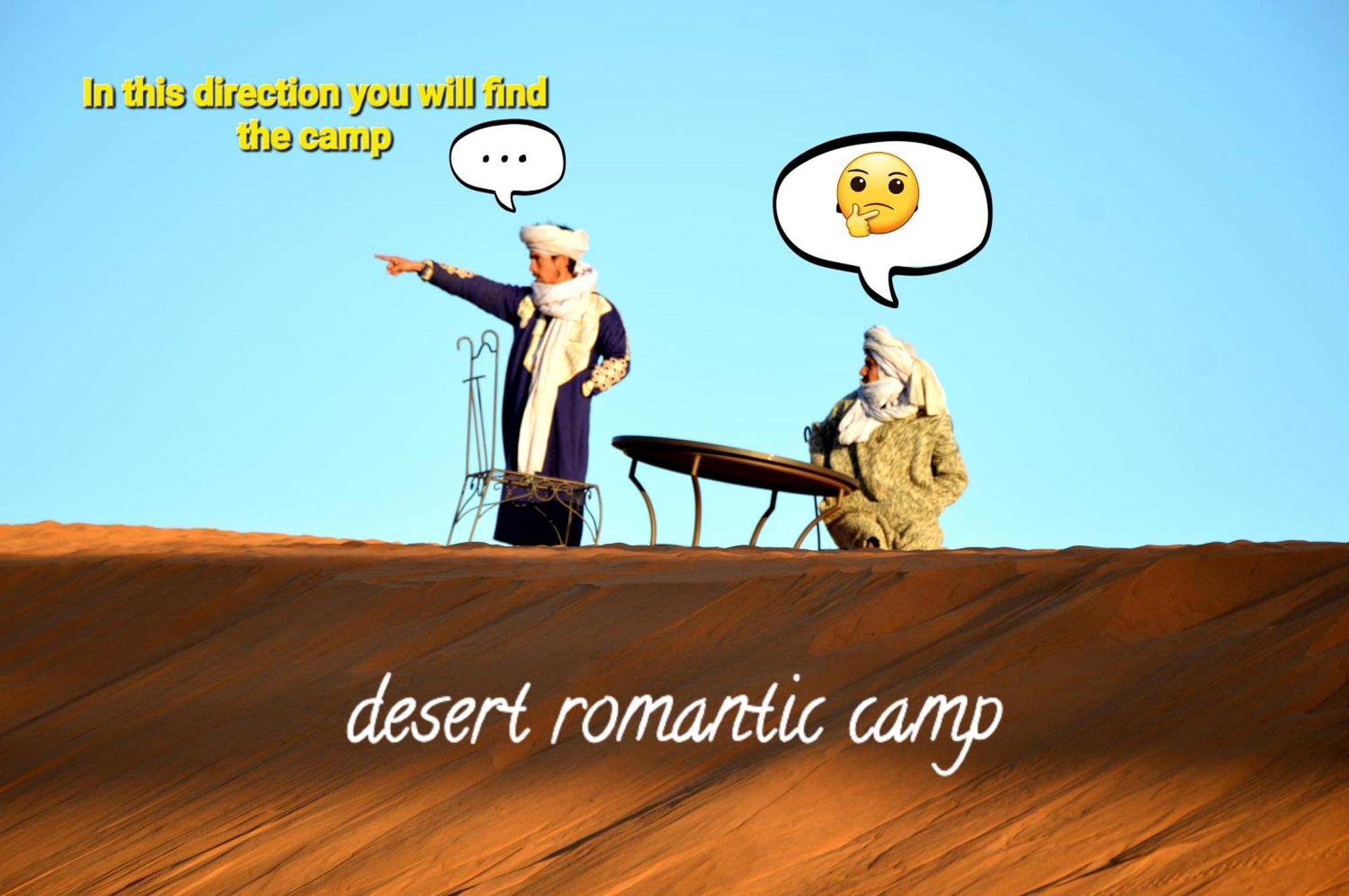 Desert Romantic Camp Merzouga Bagian luar foto