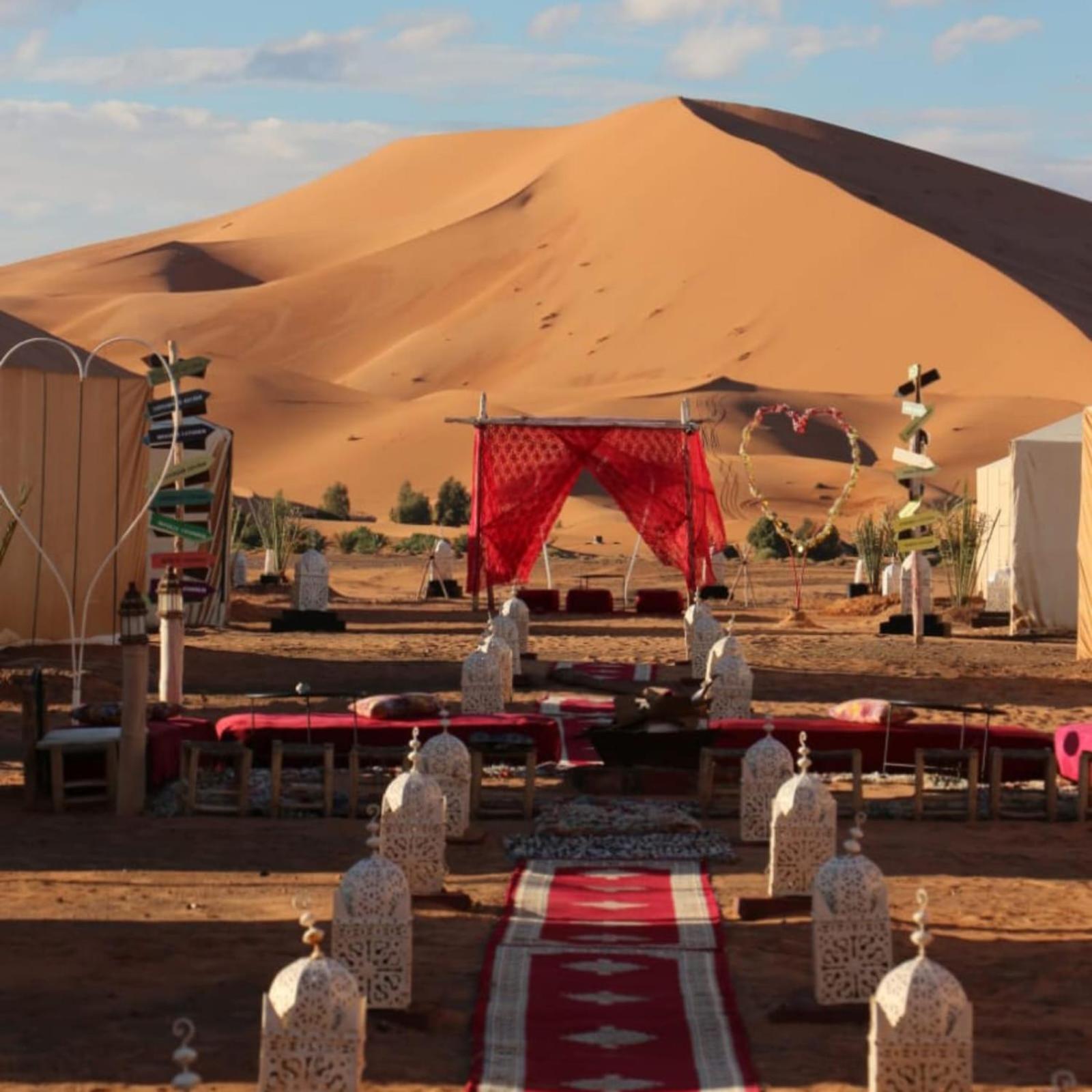 Desert Romantic Camp Merzouga Bagian luar foto